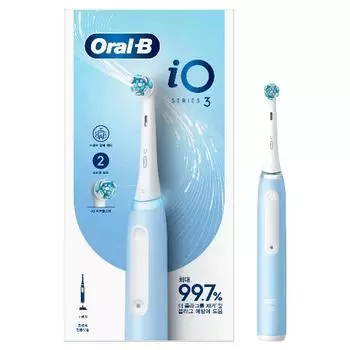 Электрическая зубная щетка Oral-B iO3 Ice Blue