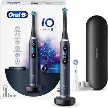 Электрическая зубная щетка Oralbi IO Черный оникс, IO9 Черный оникс