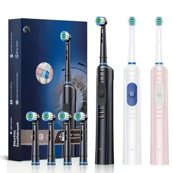 Электрическая зубная щетка, перезаряжаемая для взрослых, полностью автоматическая интеллектуальная отбеливающая зубная щетка для студентов мужского и женского пола