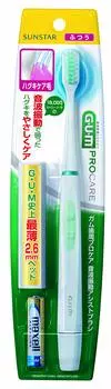 Электрическая зубная щетка Periodontal Pro Care Sonic Vibration Assist Hugki Care Bristles Body Thin Head GS-03 2,6 мм