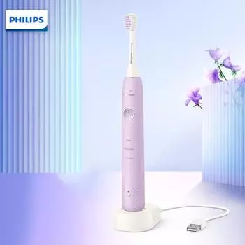Электрическая зубная щетка Philips HX2411 июнь бутон