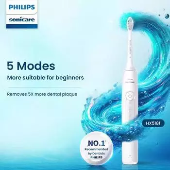 Электрическая зубная щетка Philips Series 5300 HX5181 Электрическая зубная щетка для взрослых