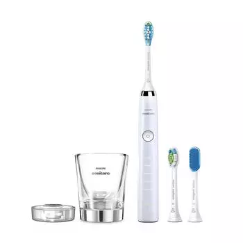 Электрическая зубная щетка Philips Sonic Care Diamond Clean Deep Clean Edition белая Hx933745