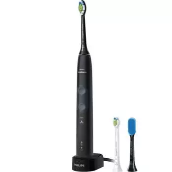 Электрическая зубная щетка Philips Sonicare Protect Clean Plus (White Plus/White Plus Compact/Щетка для языка в комплекте) HX6421/13 Черный