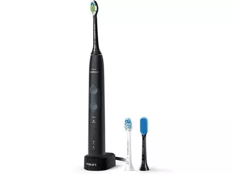 Электрическая зубная щетка Philips Sonicare Protect Clean Plus черная HX6421/14 чёрный