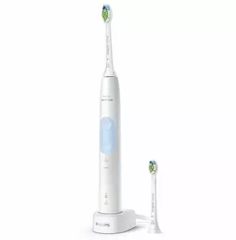 Электрическая зубная щетка Philips Sonicare Protect Clean Plus белая HX6421/02 белый