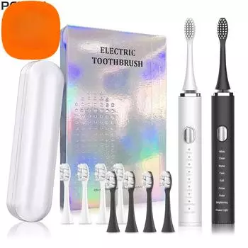 Электрическая зубная щетка Sonic электрическая зубная щетка для отбеливания зубов у взрослых перезаряжаемая электрическая зубная щетка с зубной щеткой