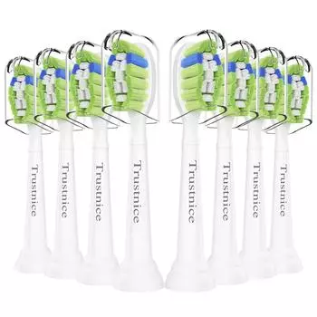 Электрическая зубная щетка Trustnice, сменная щетка, совместимая с Philips, сменная щетка для зубной щетки Philips Sonicare, алмазное средство для удаления зубного налета