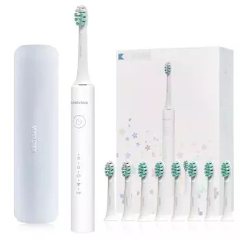 Электрическая звуковая электрическая IPX7 IPX7 8 сменная 6 2 поставляется с Sonic 5 2-минутный автоматический таймер купить как использовать для 60 Oral Dental Care K8 зубная щетка, тип,