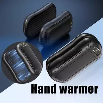 Электрические грелки для рук с двухсторонним обогревом, портативный карманный обогреватель с чипами AI-Smart One Size