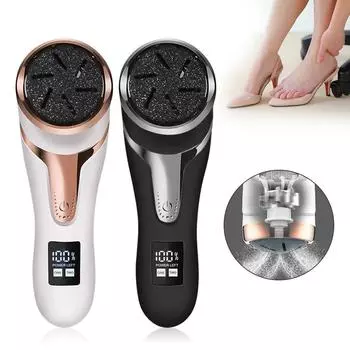 Электрические инструменты для педикюра, пилка для ухода за ногами, пятки для удаления твердых трещин, омертвевшая кожа, средство для удаления мозолей, пилочки для ног, машина для чистого ухода белый