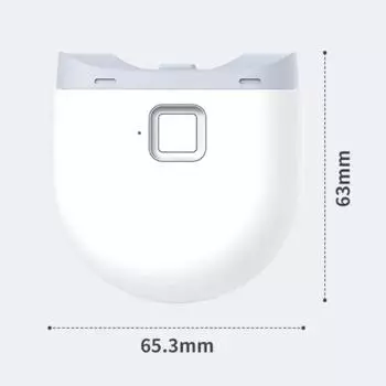 Электрические кусачки для ногтей Автоматический триммер Anicure Шлифовка и полировка триммер для ногтей Маникюр для детей и взрослых белый
