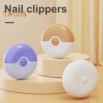 Электрические кусачки для ногтей с быстрой зарядкой 2 в 1, полировка, автоматические кусачки для ногтей, бесшумная работа, светодиодная подсветка, регулируемая скорость, портативный триммер для ногтей фиолетовый