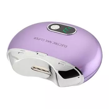 Электрические машинки для стрижки ногтей с низким уровнем шума, интеллектуальные шлифовальные станки для ногтей, ножницы для детей и взрослых, портативные ножницы для пальцев и ног чёрный