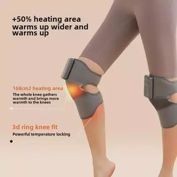 Электрические нагревательные наколенники - Самонагревающееся прижигание при болях в суставах и холодных ногах - Унисекс согревающая терапия Single knee pad