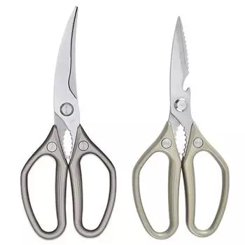 Электрические ножницы для куриных костей из нержавеющей стали, ручка из алюминиевого сплава, резак для барбекю, бытовой кухонный инструмент с щелкунчиком