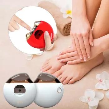 Электрические ножницы для ногтей Пилочка для ногтей Автоматические электрические кусачки для ногтей Детские кусачки для ногтей Маникюр для ногтей белый