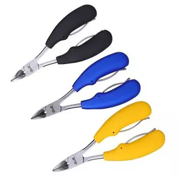 Электрические провода Кабелерезы Режущие боковые ножницы Плоскогубцы для зачистки Кусачки Противоскользящие резиновые диагональные плоскогубцы Ручной инструмент Alicates синий