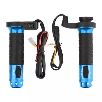 Электрические ручки с подогревом, 12 В, 22 мм, руль для мотоцикла, аксессуары для мотоциклов, 2 шт., модифицированный руль для мотоцикла красный