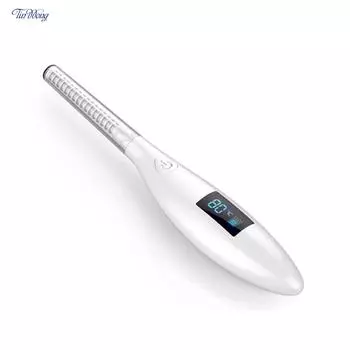 Электрические щипцы для завивки ресниц, перезаряжаемые через USB, керамический внутренний сердечник с подогревом, длительный срок службы