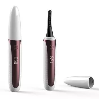 Электрические щипцы для завивки ресниц с подогревом, USB зарядка, набор для завивки ресниц, долговечные натуральные щипцы для завивки ресниц, женские инструменты для макияжа