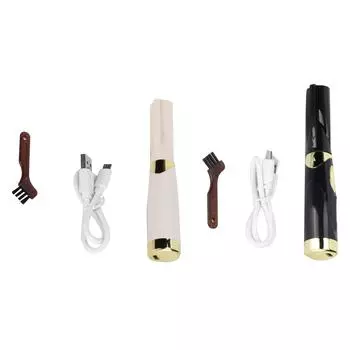 Электрические щипцы для завивки ресниц с подогревом, USB перезаряжаемые электрические щипцы для завивки ресниц, долговечный натуральный E White