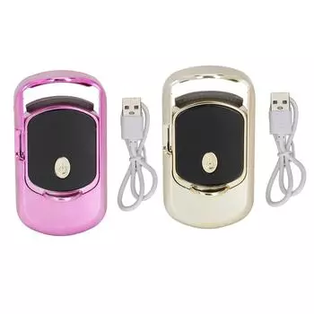 Электрические щипцы для завивки ресниц с подогревом, USB-зарядка, перезаряжаемые щипцы для завивки ресниц для дома Rose Red