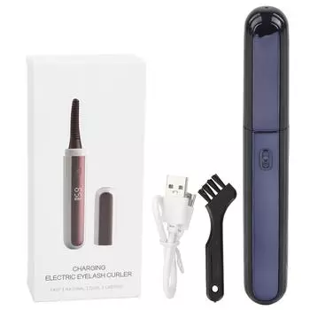Электрические щипцы для завивки ресниц USB-зарядка 4 уровня температуры с подогревом для завивки ресниц с ЖК-дисплеем для чёрный