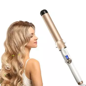 Электрические щипцы для завивки волос для женщин Профессиональные керамические щипцы для завивки волос с регулируемой температурой Инструмент для укладки волос 9mm