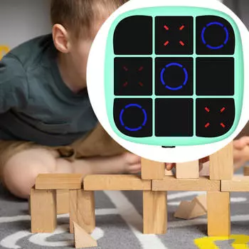 Электрические шахматные доски Toe Game Games, Стратегические игры, Декоративная классика для детей, друзей зелёный