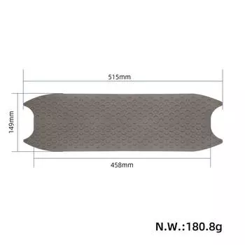 Электрические скутеры, коврик для педали, противоскользящая наклейка на педаль, водонепроницаемая силиконовая накладка, совместимая серый