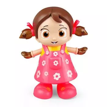 Электрические Танцы Маленькая Девочка Легкая Музыка Детские Развивающие Игрушки розовый