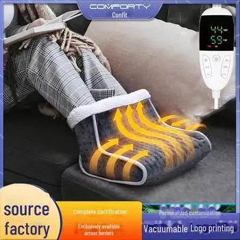 Электрические утеплители для ног и ног: Для домашнего и офисного использования, коврик для поддержания постоянной температуры серый