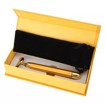 Электрический 3D массажер для лица и глаз с микротоком для удаления морщин и подтяжки лица