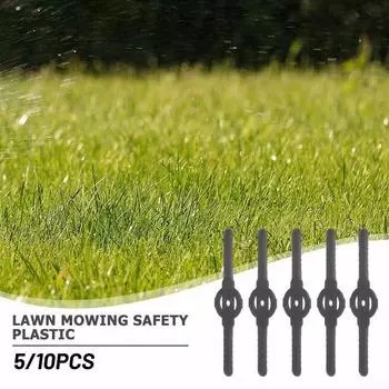 Электрический 5/10 шт. лезвий триммер для травы садовый комплект газонокосилки 5pcs