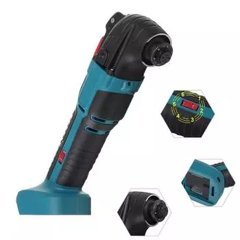 Электрический аккумуляторный осциллирующий многофункциональный инструмент триммер для аккумулятора Makita 18 В