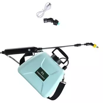 Электрический аккумуляторный распылитель для сада - больше не требуется ручной труд Электрический распылитель для сада Орошение сада синий
