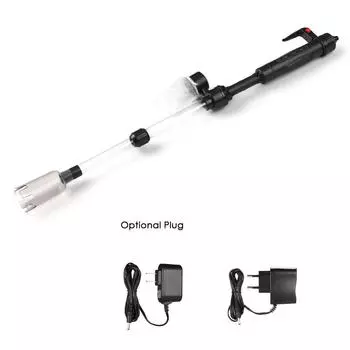 Электрический аквариумный аквариум, устройство для смены воды, моечная машина для песка, вакуумный сифон, очиститель гравия для аквариума EU Plug