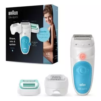 Электрический эпилятор Braun 5610 Sensosmart Silkepil 5, белый