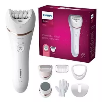 Электрический эпилятор Philips Satinelle Advanced, белый, BRE730/10