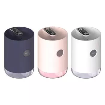 Электрический аромадиффузор, увлажнитель воздуха большой емкости, диффузор эфирных масел розовый