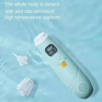 Электрический аспиратор для носа для новорожденных детей и младенцев - бытовая химия и аспиратор для отсасывания кала Товары для ухода за младенцами фиолетовый