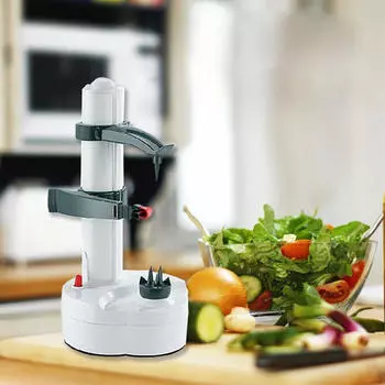 Электрический автоматический овощечистка, стабильный кухонный инструмент для очистки манго, редиса, моркови