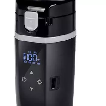 Электрический автомобильный чайник 12 В 24 В цифровой дисплей для путешествий на лодке эластичный чехол