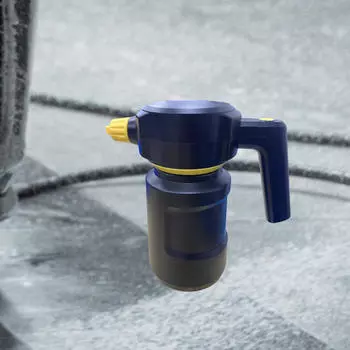 Электрический автомобильный пенный распылитель, бутылка-распылитель 2000 мл, автоматический ручной водяной пенообразователь для жёлтый