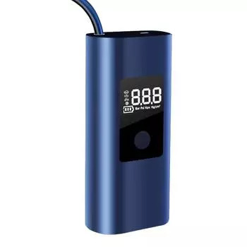 Электрический автомобильный воздушный насос цифровой манометр перезаряжаемый беспроводной насос для накачивания шин