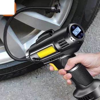 Электрический автомобильный воздушный насос, практичный, прочный, сверхмощный компрессор для широкого применения в баскетболе чёрный