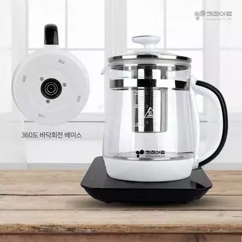 Электрический беспроводной чайник Kitchen Art KK-1705T - для приготовления детского питания, кофе, чая с дисплеем температуры