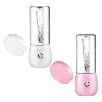 Электрический блендер для фруктов и смузи для офиса и улицы белый