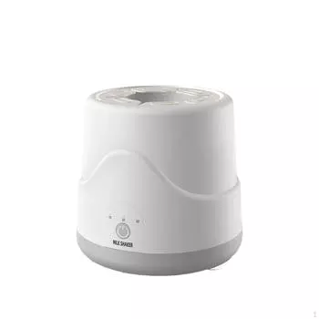 Электрический блендер для молока, шейкер, тихий, 3 передачи, регулируемый, перезаряжаемый, автоматический серый